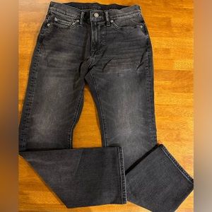 Men's Straight Jeans SKU: 637248151
Color: WASHED BLACK
Size: 29 X 30
